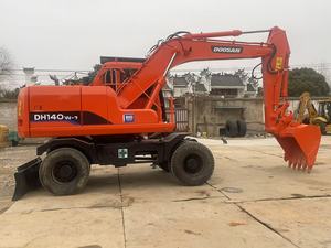 Doosan-Excavadora de ruedas de 14 toneladas, excavadora original usada de segunda mano de 6 toneladas, 15 toneladas, 13 toneladas, 21 toneladas, motor de ruedas incluido - Product Image 4