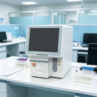 Analizador de Hematología Veterinaria de 3 Partes Totalmente Automatizado, Sistema Integrado de Análisis de Sangre, Analizador Automático de Hemograma Completo