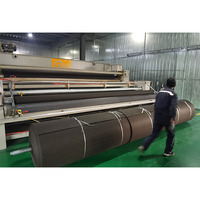 Ligne de production de tissu non tissé fibre de chanvre faisant la machine de feutrage d'aiguille
