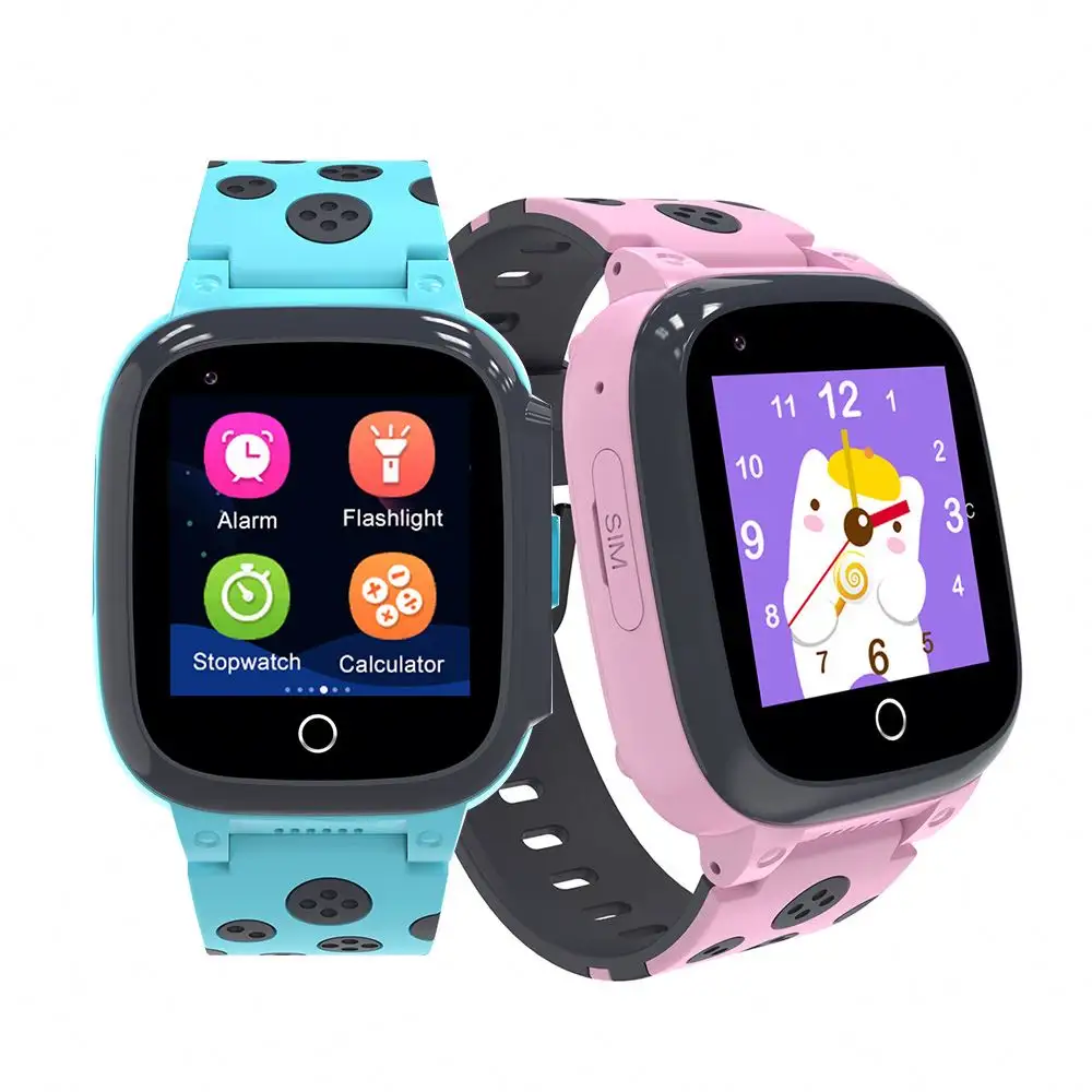 Enfants montre intelligente SIM pris en charge appel montre intelligente téléphone carte sim pris en charge appel vocal positionnement gps