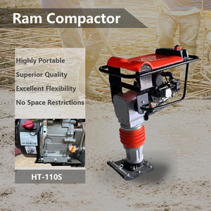 Nhà máy cung cấp 63kg xăng động cơ rung động tác động <span class=keywords><strong>rammer</strong></span> 5.5-6.5HP hiệu quả cao Đất máy Đầm - Product Image 3