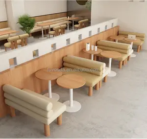Dessert Shop Baking Shop Table And Chair Combination Cafe Leisure Chair with Table Milk Tea Shop Furniture