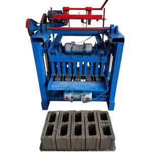 Máquina Semiautomática para Fabricar Bloques de Hormigón 4-35A, de Alta Eficiencia, para Ladrillos Huecos y Estándar, Superventas - Product Image 1
