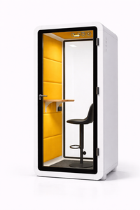 SilentBox Open Office Pod, cabine téléphonique insonorisée mobile, cabine de bureau moderne à vendre - Product Image 5