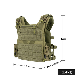 Chaleco Táctico KIANG Cortado con Láser, Chaleco de Seguridad Táctico para Hombre, Portaplacas de Entrenamiento de Fábrica - Product Image 6