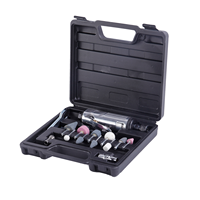 Kit d'outils de réparation de pneus de voiture pneumatiques 16 pièces meuleuse d'angle à matrice pneumatique pour le meulage et le ponçage d'outils de véhicule