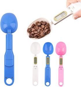 Kitchen Fruit Electric Digital Weighing <b>Spoon</b> Scale with Lid Vinyl & ABS Plastic Food Weight <b>Measuring</b> - Product Image 3