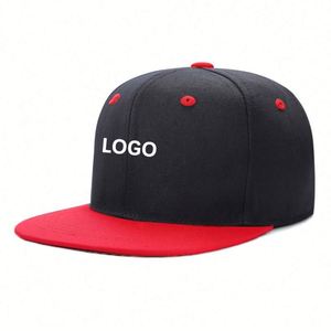 Gorras de Béisbol de Alta Calidad con Visera Plana, Estilo Hip Hop, Deportivas, Ajustables, Vintage, con Bordado Personalizado, Gorra Snapback - Product Image 1