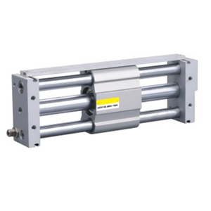 Petit guide linéaire de cercle de rouleau croisé de glissière sans tige de type dipôle magnétique pneumatique Double Cyinder à vendre - Product Image 1