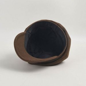 หมวกเบเร่ต์ผ้าทวิลล์แฟชั่นใหม่ประจำฤดูใบไม้ร่วง ฤดูหนาว ปี 2024 สำหรับผู้หญิง สไตล์ลำลอง อเนกประสงค์ ให้ความอบอุ่น แบบหมวกนิวส์บอย - Product Image 4