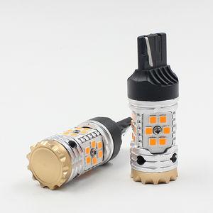 FSYLX 24SMD 3030 Canbus, Luz LED de Señal de Giro para Automóvil, Bombilla LED PW24W PWY24W, Luces LED de Freno, Estacionamiento y Reversa 7440 7443 para <span class=keywords><strong>BMW</strong></span> - Product Image 4