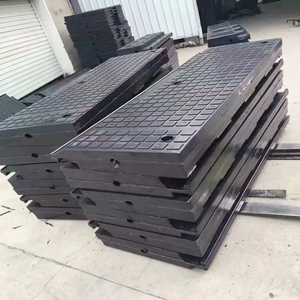 Placa de Cruce Ferroviario de Goma Resistente a Impactos Personalizada, Placa de Inserción P60 Fabricada en China para Equipos Ferroviarios - Product Image 3