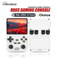 Console de jeu portable rétro RX6S 3,5 pouces, lecteur de jeux vidéo d'arcade portable avec 64 Go de jeux nostalgiques intégrés