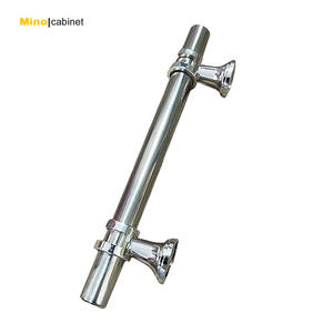 Vente chaude Mat Brillant En Acier Inoxydable Nickel Brossé Noir Armoire Poignées Poignée Meubles Meubles Poignées Boutons - Product Image 3