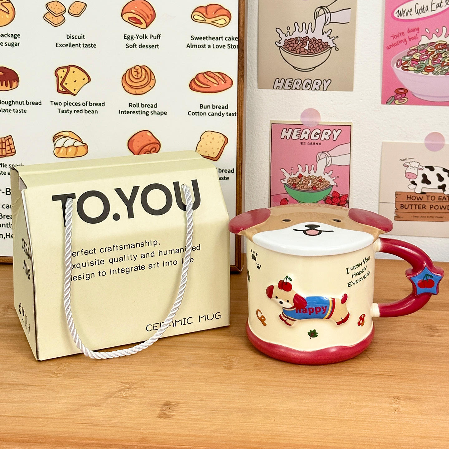 [Gift Box] Red Dachshund