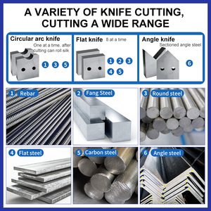 Nhiệm vụ nặng nề điện máy cắt thép cây gq50-36mm Độ chính xác cao thanh thép cắt với ngành công nghiệp xây dựng - Product Image 4