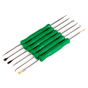 Weeks Soldering Aids 6-Piece Set TG-3000 PCB Repair Tools Stainless Steel Hand Tool Kit For Circuit Board Desoldering And - Product Image 5
