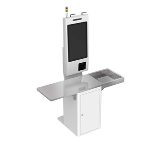 Kiosk nhà sản xuất 21.5 "hóa đơn thanh toán kiốt tự thanh toán kiosk máy cho bán lẻ/siêu thị với QR Scanner Máy in hóa đơn - Product Image 2