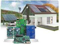Servicio de Ensamblaje de PCB, Fabricación de PCBA, Placa de Control de Energía Solar, Suministro de Componentes SMT DIP, Proveedor OEM Llave en Mano