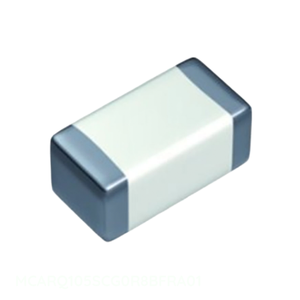 ตัวเก็บประจุเซรามิก250V C0G/NP0 0402 0.8 pF 0402 MCARQ105SCG0R8BFRA01ตัวเก็บประจุแบบ1005เมตริก - Product Image 1