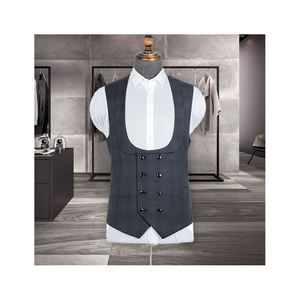 Conjunto de 3 piezas para <span class=keywords><strong>hombre</strong></span>, traje <span class=keywords><strong>a</strong></span> <span class=keywords><strong>medida</strong></span> para <span class=keywords><strong>hombre</strong></span>, chaleco de negocios Formal personalizado, traje de chaqueta para <span class=keywords><strong>hombre</strong></span> - Product Image 1