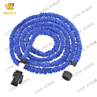 Tuyau d'arrosage rétractable tuyau d'eau d'arrosage Passion caoutchouc Offre Spéciale 25/50/75/100FT bleu 3 fois longueur tuyau de dégagement facilement