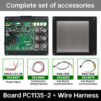 Carte de circuit imprimé (PCB) pour onduleur PC0509-1 PC0509-2 PC1135-1 PC1135-2 pour unité extérieure Daikin VRV, faisceau de câbles et pièces de PCB pour CVC