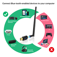EDUP 150 mètres BT5.1 adaptateur Dongle BR8651 USB Bluetooth 5.1 adaptateur longue Distance USB Bluetooth V5.1 récepteur
