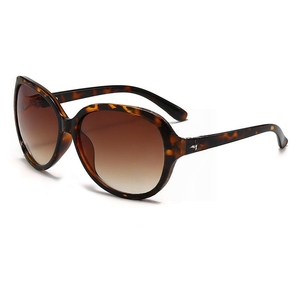 Nouvelles lunettes <span class=keywords><strong>de</strong></span> <span class=keywords><strong>soleil</strong></span> pour femmes, grande monture, UV400, élégantes, vintage, demi-monture - Product Image 4