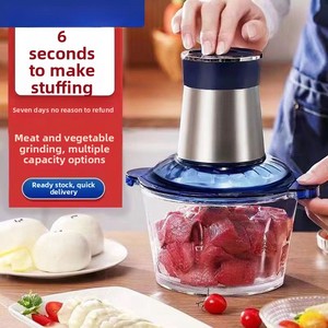 Commerce extérieur <span class=keywords><strong>Lido</strong></span> 250W 2L capacité ménage électrique hachoir à viande multifonctionnel mélangeur de viande robot culinaire viande végétale - Product Image 3