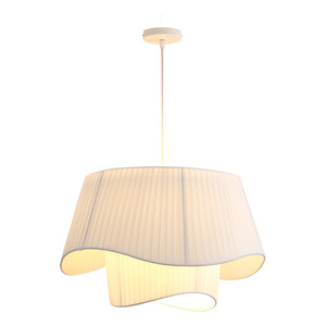 Modern Nordic Style Creamy Minimalist Bedroom Chandelier Creative Fabric <b>Lamp</b> for Master Bedroom Dining Room <b>Study</b> Living Room - Product Image 2