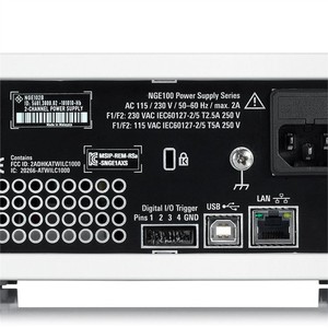 Fuente de Alimentación Rohde & Schwarz Instrumentation NGE100B 100W 32V 3A 2/3 Canales Fabricada en Alemania para I+D y Pruebas de Producción - Product Image 1