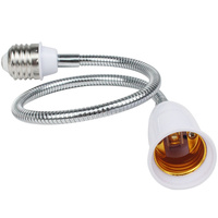 65mm E27-E27 support de lampe étendu support de lampe de conversion E27 ampoule base de lampe adaptateur convertisseur connecteur vis douille adaptateur