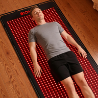 Panneau de luminothérapie rouge très populaire 660nm 850nm pour l'amélioration du sommeil, tapis de spa à domicile et de gym