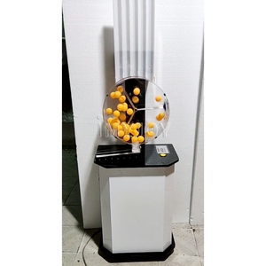 Máquina de <span class=keywords><strong>Bingo</strong></span> con Luz LED Personalizada, Función RFID, Tipo de Agitación, Sorteo de Lotería, Bolas de Ping Pong, Juegos de Jaula de Soplado de Lotería - Product Image 6