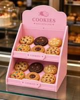 Boîte à compartiments unique pour gâteaux, biscuits, pain, pâtisseries, beignets, macarons, craquelins – Emballage de luxe avec séparateurs