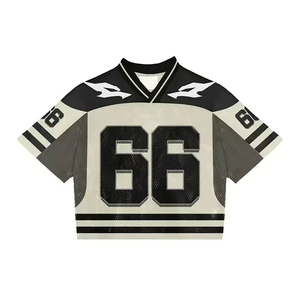 Short de football personnalisé avec logo imprimé OEM pour homme, 100 % polyester, coupe ample, épaules tombantes, maille respirante et légère, style streetwear - Product Image 3