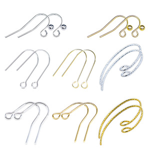 Earring Hooks Pure Copper Electroplated Anti Drop 6 Inches DIY Jewelry Findings Bohemia Style Spring 2025 - Product Image 3