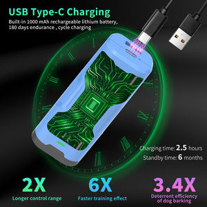 हॉट विक्रेता आउटडोर रिचार्जेबल अल्ट्रासोनिक डॉग रेपेलर नो बैकिंग कॉलर डॉग रेपेलर नो डॉग शोर विरोधी बार्किंग डिवाइस - Product Image 3