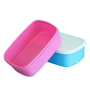 Lonchera creativa para picnic, <span class=keywords><strong>de</strong></span> calidad alimentaria, <span class=keywords><strong>personalizada</strong></span>, <span class=keywords><strong>de</strong></span> plástico, tipo bento, portátil, para sublimación. - Product Image 2