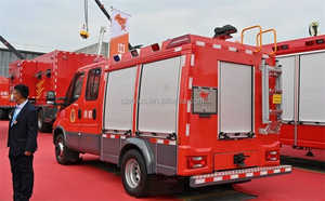 Tri-Ring 4X2 Mountain Forest Fire Rescue Camion de pompiers Libération 11495 Kg Camion de pompiers avec <span class=keywords><strong>2</strong></span>.5cbm Volume efficace Direct - Product Image 4
