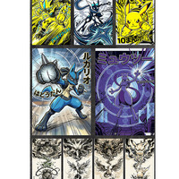 YQ Collection Chinoise ed Booster Box Dreamland Cartes Night Blade Nouveaux Panneaux d'Art Rouleau de Papier Coloré Carton de Rangement