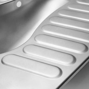 Toilettes à la turque en acier inoxydable standard largement utilisées pour les trains à grande vitesse, les métros, fabricant de Foshan - Product Image 6