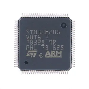 Zhixin ชิปวงจรรวม STM32F205VBT6 MCU STM32F205ZCT6ชิ้นส่วนอิเล็กทรอนิกส์ STM32F205RFT6
