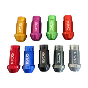 Écrous de roue en aluminium forgé 7075-T6, grade 12.9, antivol, pour jantes de course, compatibles avec <span class=keywords><strong>BMW</strong></span>, Audi, Tesla, Benz - Product Image 5