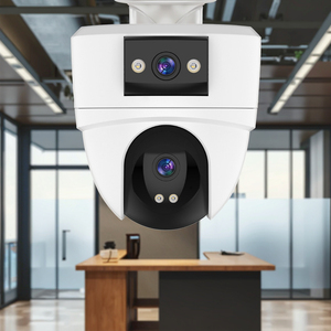 Độ Nét Cao 360 Độ Không Dây <span class=keywords><strong>Wifi</strong></span> Nhà Máy Ảnh Dual-Ống Kính Với Điều Khiển Từ Xa Thông Qua Điện Thoại Di Động Điện Thoại PTZ - Product Image 6