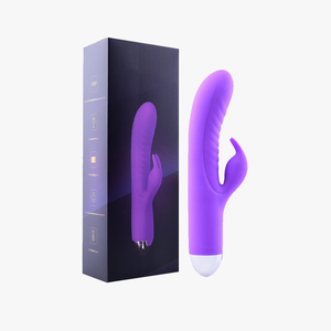 Vibrateur Lapin pour Femmes, Stimulation Double Point G et Clitoris, Vibrations Puissantes Oscillantes et Sinueuses, Jouet Sexuel en Silicone Rechargeable - Product Image 6