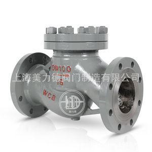 Válvula de Retención de Elevación con Brida de Acero Fundido H41H-16C DN100 WCB para Agua a Temperatura Normal - Product Image 1