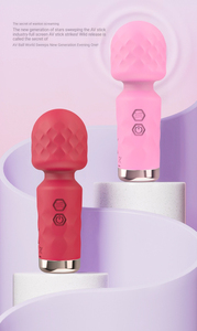 Mini baguette AV, stimulateur du point G, vibrateur alimenté par USB, bâton de massage pour couples, préliminaires, jouets sexuels, étanche, 2 heures d'autonomie, vente en gros - Product Image 5