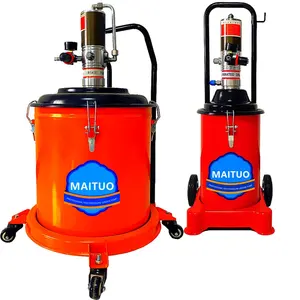 High pressure pneumatic grease pump oil filling machine air grease injector oil bucket pump